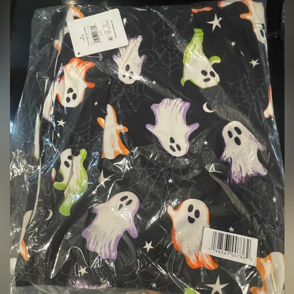 Other - Spooky Ghost Womens PJ pants- Black and Multicolor BRAND NEW